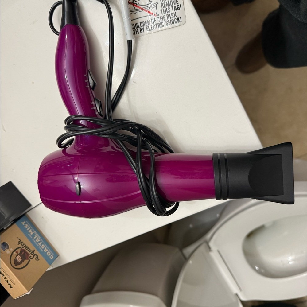 Purple Hair Dryer